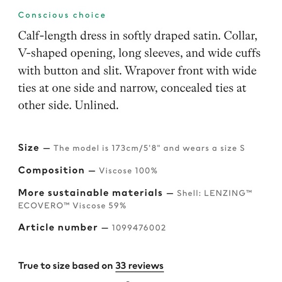 H&M Wrap Dress - Picture 5 of 5